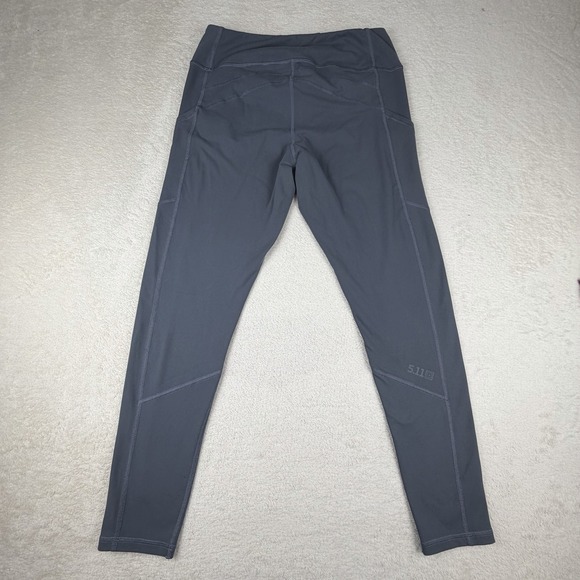 5.11 Tactical Amelia Tight Pockets Active Legging Women's size L Gray - Picture 2 of 12